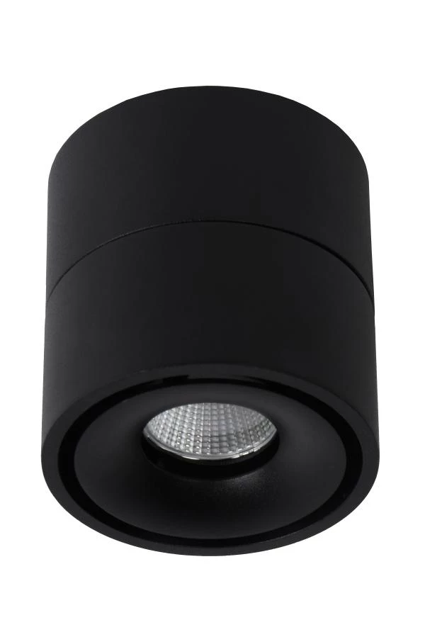 Lucide YUMIKO - Plafondspot - Ø 7,8 cm - LED Dimb. - 1x8W 2700K - Zwart - uit